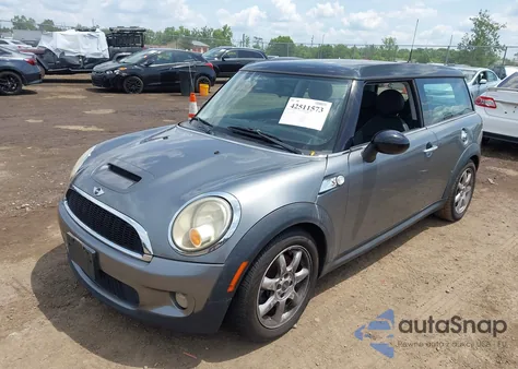 2009 Mini Cooper z USA, uszkodzony, nr VIN WMWMM433539TP9375